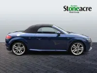 Used Audi TT Roadster S-Line 230 HP (169 kW) 2015 Blue Cabriolet