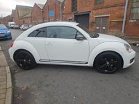 Used VW Beetle Sportline 140 HP (102 kW) 2014 White Hatchback