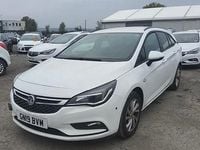 Used Vauxhall Astra Design Edition 136 HP (100 kW) 2019 White Estate