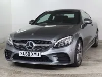 Used Mercedes C180 AMG line 2018 Grey Coupe