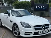 Used Mercedes SLK250 AMG 204 HP (150 kW) 2015 White Cabriolet