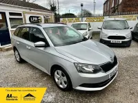 Used Skoda Fabia SE 90 HP (66 kW) 2016 Silver Estate