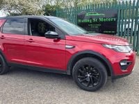 Used Land Rover Discovery Sport SE 180 HP (132 kW) 2017 Red SUV