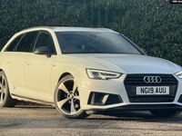 Used Audi A4 Black Edition 150 HP (110 kW) 2019 White Estate