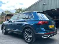 Used VW Tiguan Elegance 150 HP (110 kW) 2021 Blue SUV