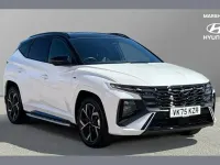 Gebraucht Hyundai Tucson N Line 211 PS (155 kW) 2025 Weiß SUV