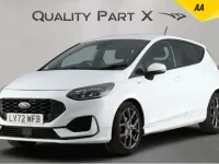 Begagnad Ford Fiesta ST-Line 2022 Vit Halvkombi
