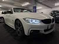 Begagnad BMW 420 M Sport 2016 Vit Cab