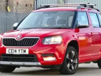 Used Skoda Yeti 105 HP (77 kW) 2014 Red SUV