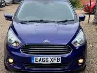 Used Ford Ka Plus Zetec 86 HP (63 kW) 2016 Blue Hatchback