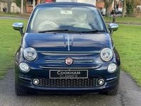 Used Fiat 500C Riva 69 HP (50 kW) 2017 Blue Cabriolet