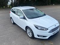 Used Ford Focus Titanium 2017 White Estate