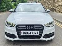 Used Audi A3 Sportback S-Line 2014 White Hatchback