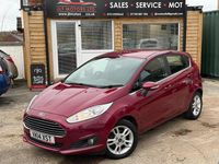 Used Ford Fiesta Zetec 2014 Red Hatchback