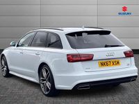 Used Audi A6 Black Edition 187 HP (137 kW) 2017 White Estate