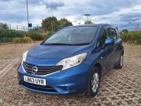 Used Nissan Note Acenta Premium 98 HP (72 kW) 2014 Blue Hatchback