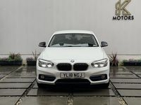 Used BMW 118 Sport Line 2018 White Hatchback