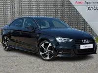 Used Audi A3 Black Edition 147 HP (108 kW) 2020 Black Sedan
