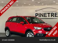 Used Vauxhall Crossland X S 110 HP (80 kW) 2019 Red SUV
