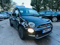 Używany Fiat 500 Lounge 69 KM (50 kW) 2015 Czarny Hatchback