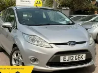 Used Ford Fiesta Zetec 97 HP (71 kW) 2012 Silver Hatchback