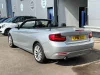 Used BMW 218 Performance 136 HP (100 kW) 2016 Silver Cabriolet