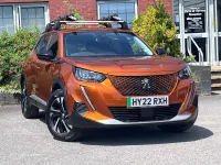 Used Peugeot e-2008 Allure Premium 98 kW (134 HP) 2022 Orange SUV