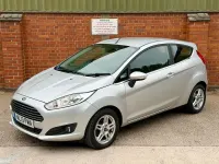 Used Ford Fiesta Zetec 2013 Silver Hatchback