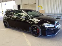 Begagnad VW Golf VII GTI 2016 Svart Halvkombi