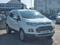 Used Ford Ecosport Titanium 125 HP (91 kW) 2015 White SUV