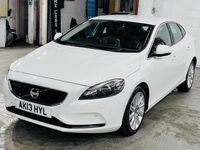 Used Volvo V40 SE Lux 150 HP (110 kW) 2013 White Hatchback