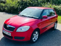 Used Skoda Fabia 105 HP (77 kW) 2007 Red Hatchback