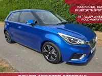 Used MG MG3 Exclusive 106 HP (77 kW) 2021 Blue Hatchback