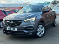 Second-hand Vauxhall Grandland X S 120 CP (88 kW) 2018 Gri SUV