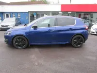 Used Peugeot 308 GT-line 147 HP (108 kW) 2016 Blue Hatchback