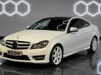 Used Mercedes C250 Sport Edition 204 HP (150 kW) 2015 White Coupe