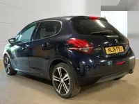 Used Peugeot 208 GT-line 110 HP (80 kW) 2018 Blue Hatchback
