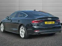 Used Audi A5 Sportback S-Line 148 HP (108 kW) 2019 Mythos black Hatchback