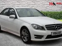 Used Mercedes C220 Sport Edition 170 HP (125 kW) 2014 White Sedan
