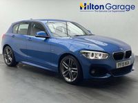 Used BMW 118 M Sport 136 HP (100 kW) 2019 Blue Hatchback