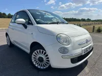 Used Fiat 500 Lounge 69 HP (50 kW) 2012 White Hatchback