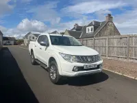 Used Mitsubishi L200 178 HP (130 kW) 2015 White Pickup