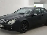 Used Mercedes C180 SE 143 HP (105 kW) 2006 Black Coupe