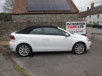 Used VW Golf SE 105 HP (77 kW) 2011 White Cabriolet