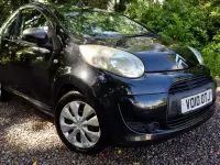 Used Citroën C1 68 HP (50 kW) 2010 Black Hatchback