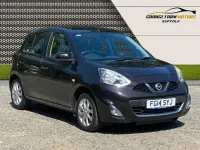 Used Nissan Micra Acenta 80 HP (58 kW) 2014 Black Hatchback