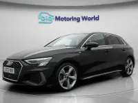 Used Audi A3 Sportback S-Line 150 HP (110 kW) 2022 Black Hatchback