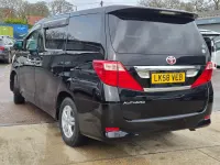 Used Toyota Alphard 2008 Black MPV