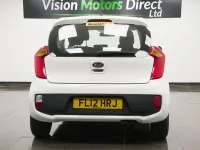 Used Kia Picanto Air 68 HP (50 kW) 2012 White Hatchback