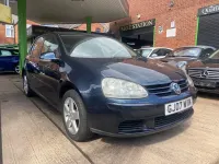 Used VW Golf V Match 105 HP (77 kW) 2007 Blue Hatchback